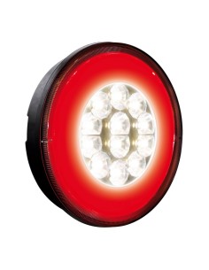 Fanale posteriore retromarcia e posizione camion O Led 12 24V omologato 2