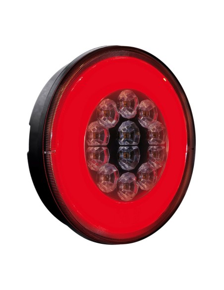 Fanale posteriore retromarcia e posizione camion O Led 12 24V omologato
