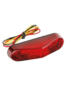 Fanale posteriore universale moto a 9 Led 12V omologato