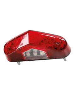 Fanale posteriore universale moto a 9 Led 12V omologato 2