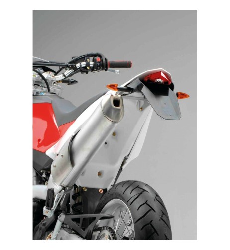 Fanale posteriore universale moto a 9 Led 12V omologato