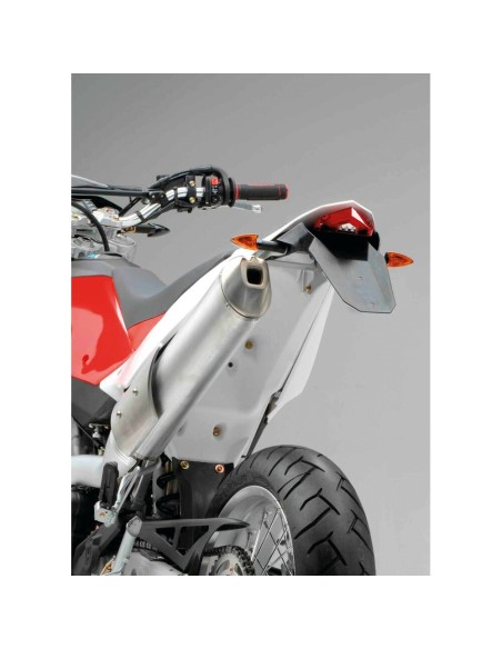 Fanale posteriore universale moto a 9 Led 12V omologato