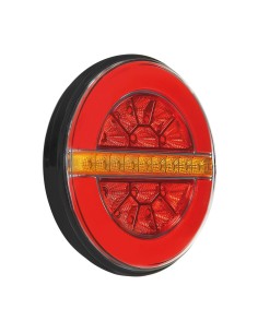 Fanale retronebbia O Led Dynamic 3 funzioni 12 24V omologato Destro