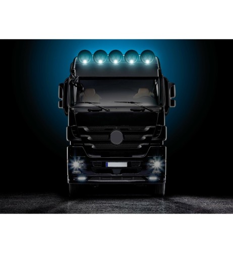 Faro alogeno profondita Neptune 12 24V con luce posizione 220mm