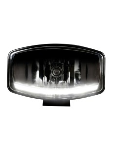 Faro alogeno profondita Pluton 12 24V con luce posizione LED 248x141mm 2