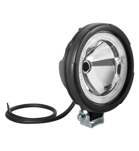 Faro alogeno profondita Saturn 12 24V con luce posizione LED 180mm