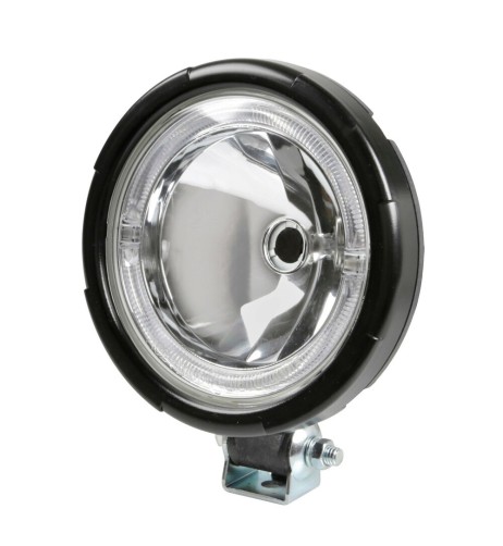 Faro alogeno profondita Saturn 12 24V con luce posizione LED 220mm