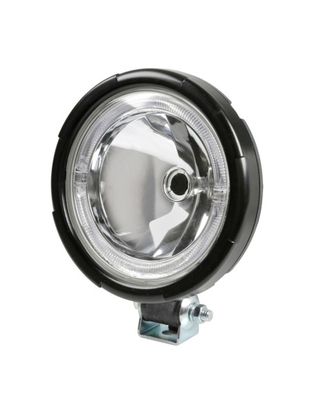 Faro alogeno profondita Saturn 12 24V con luce posizione LED 220mm