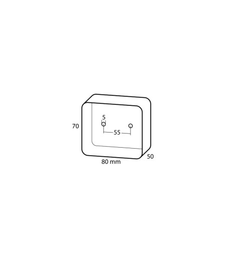 Faro ausiliario posteriore retronebbia stop 