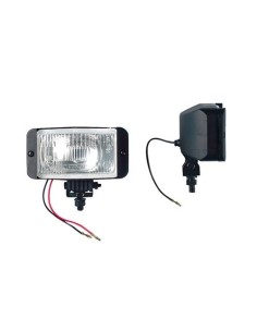 Faro ausiliario profondita H3 Bianca 147x100x75mm