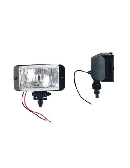 Faro ausiliario profondita H3 Bianca 147x100x75mm
