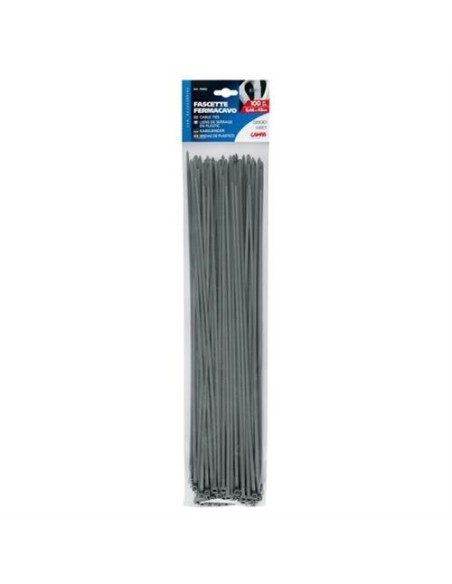 Fascette fermacavo 100pz 45 cm Grigio