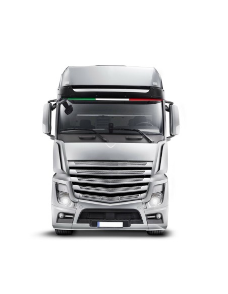 Fascia autoadesiva tricolore Italia per Camion 100x10cm