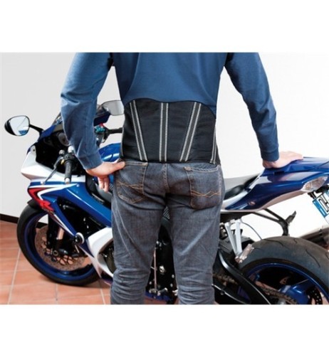 Fascia elastica inserti rigidi salvaschiena moto scooter enduro trial