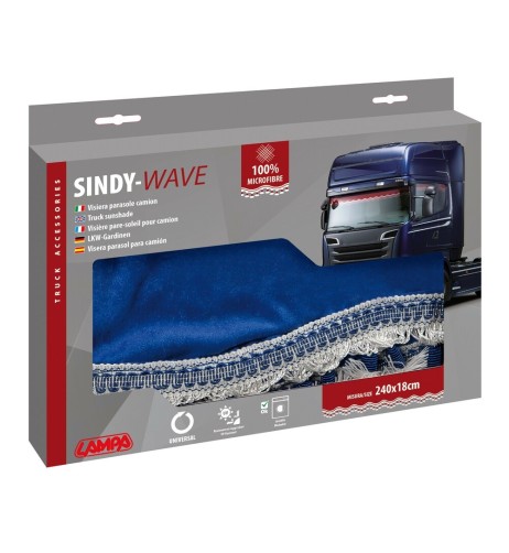 Fascia parasole camion Microfibra Sindy Blu