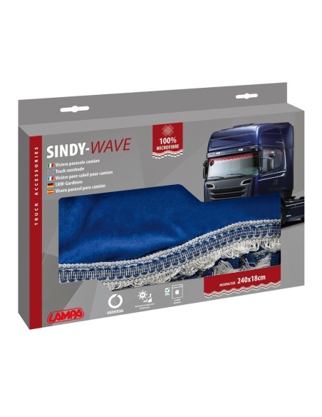 Fascia parasole camion Microfibra Sindy Blu