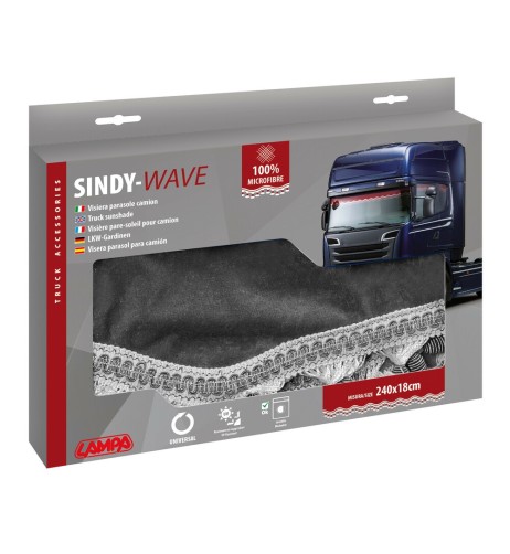 Fascia parasole camion Microfibra Sindy Grigio