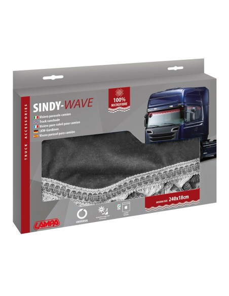 Fascia parasole camion Microfibra Sindy Grigio