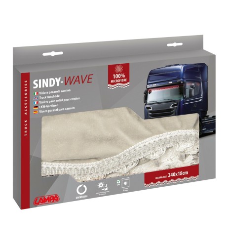 Fascia parasole camion Microfibra Sindy Panna