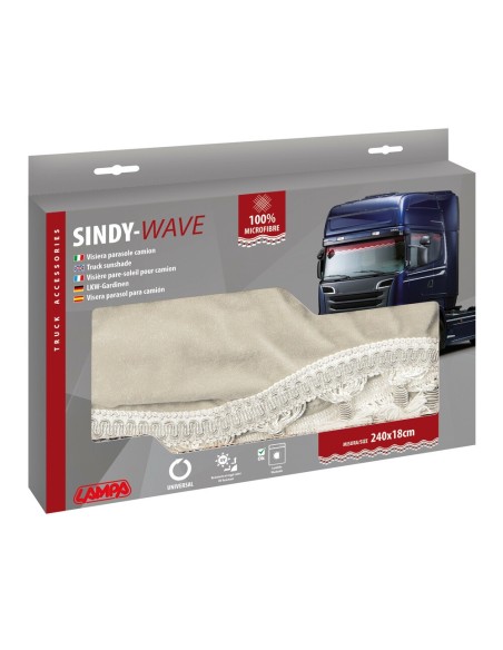 Fascia parasole camion Microfibra Sindy Panna