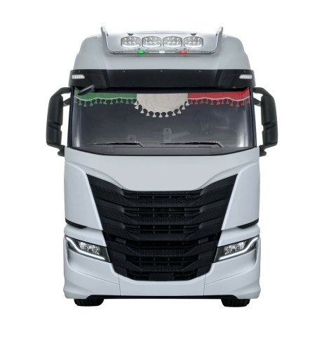 Fascia parasole per parabrezza camion Italian Wave 200cm