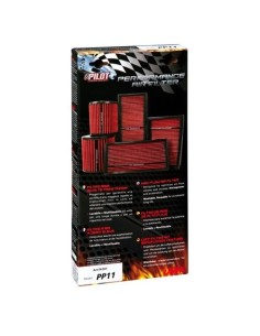 Filtro aria performante auto rettangolare L323xW135 mm 2
