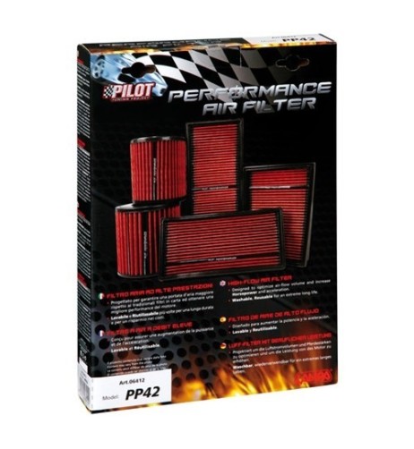 Filtro aria performante auto trapezoidale L215xW215 125 mm