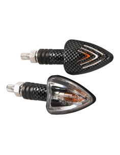 Focal coppia frecce indicatori direzione alogeni 12V moto scooter colore CA