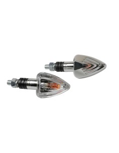 Focal coppia frecce indicatori direzione alogeni 12V moto scooter colore CR