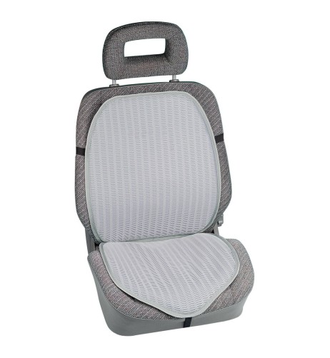 Fodera coprisedile auto universale Air Cool traspirante Colore argento