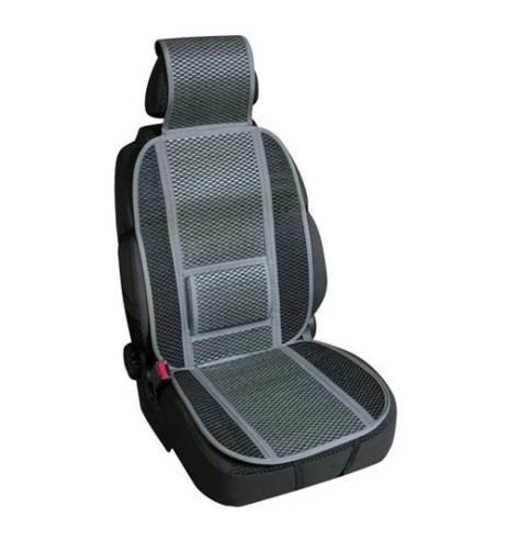 Fodera coprisedile auto universale in fibra di bambu Colore nero