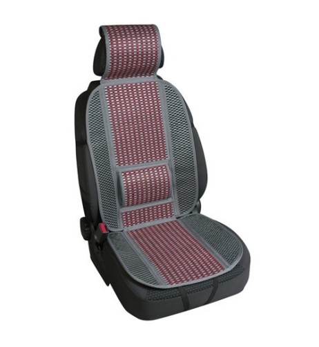 Fodera coprisedile auto universale in fibra di bambu Colore rosso