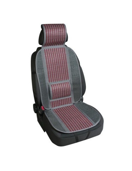 Fodera coprisedile auto universale in fibra di bambu Colore rosso