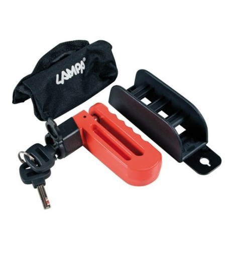 Ganascia antifurto bloccadisco moto scooter perno diametro 10mm