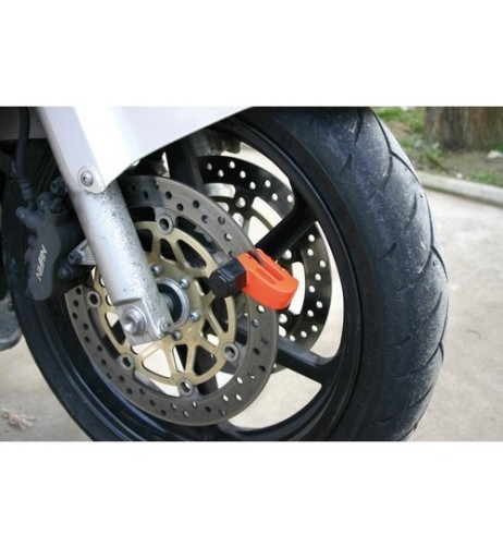 Ganascia antifurto bloccadisco moto scooter perno diametro 6mm