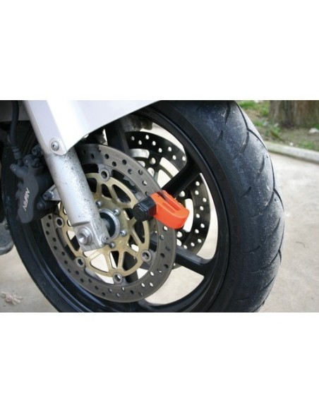 Ganascia antifurto bloccadisco moto scooter perno diametro 6mm