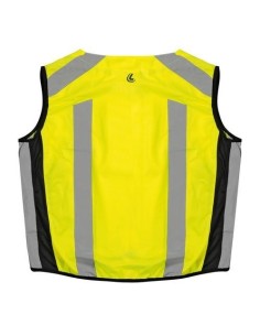 Gilet riflettente moto bici certificato giallo taglia XXXL 2
