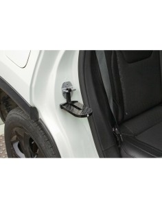 Gradino per portiera in alluminio con frangivetro 2