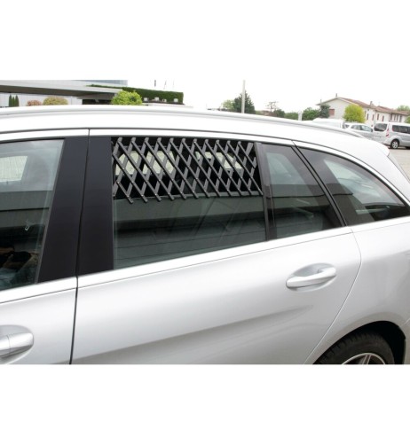 Griglia di aerazione per finestrino auto trasporto animali taglia L 68x20cm