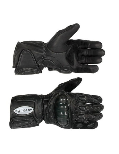 Guanti tecnici moto scooter pelle bovina L-Tech S 