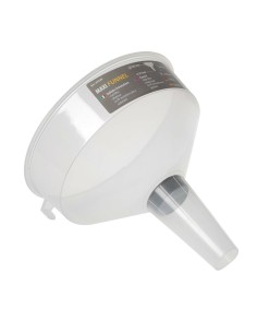 Imbuto travasatore maxi in PP resistente a olio e carburanti
