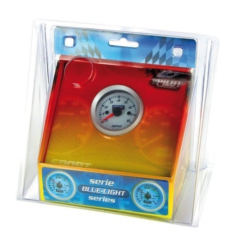 Indicatore contagiri 0 8000rpm illuminato 2 4 6 cil 52mm