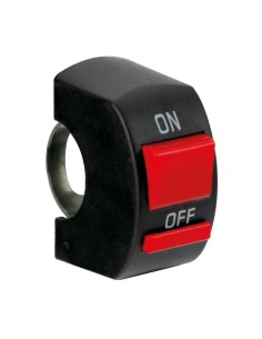 Interruttore ON OFF X2 universale 12V 10A attacco a manubrio moto