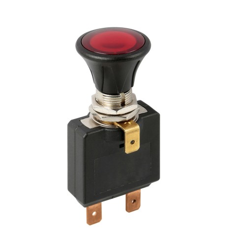 Interruttore tira spingi 12 24V con Led