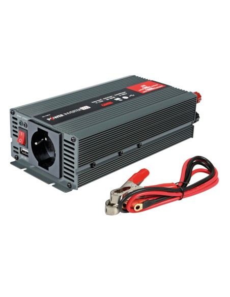Inverter trasformatore di corrente 24V 230V 600W USB