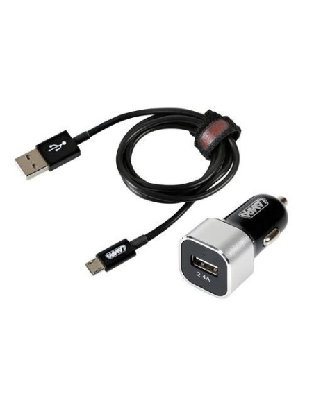 Kit 2 in 1 presa Usb a ricarica veloce universale 2400 mA 12 24V