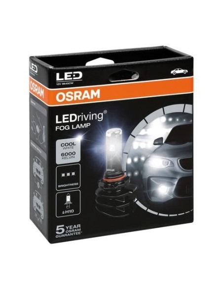 Kit 2 lampade conversione a LED Osram LEDriving Fog attacco H10 6000K