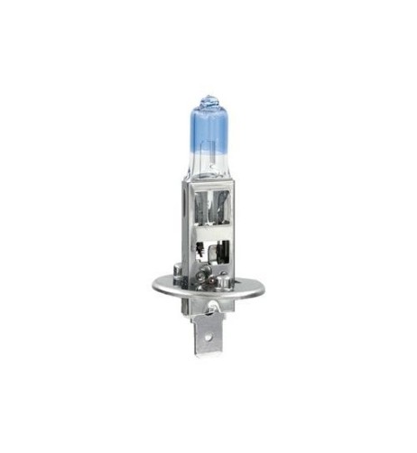 Kit 2 lampadine alogene 12V H1 100W 5000K Xenon Blue 50 luce