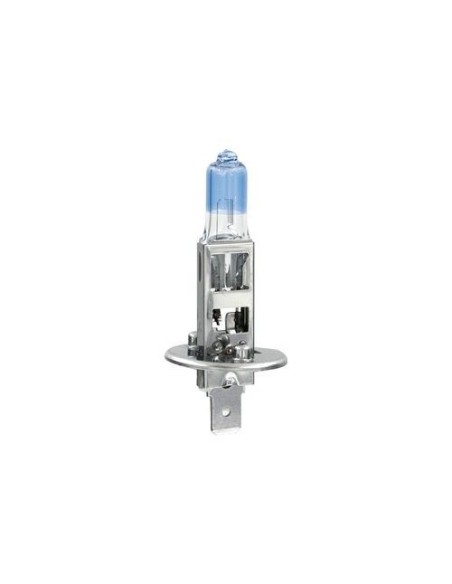 Kit 2 lampadine alogene 12V H1 100W 5000K Xenon Blue 50 luce