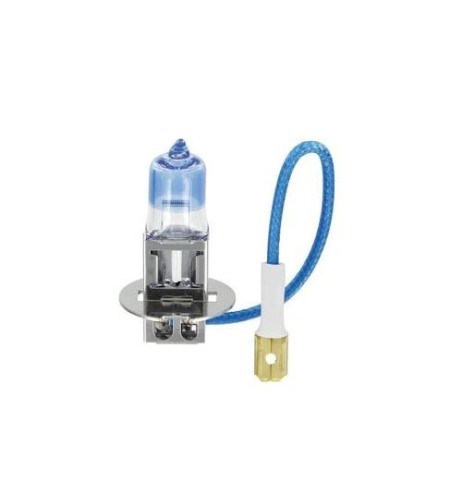 Kit 2 lampadine alogene 12V H3 55W 4800K Xenon Ultra 90 luce